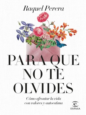 cover image of Para que no te olvides